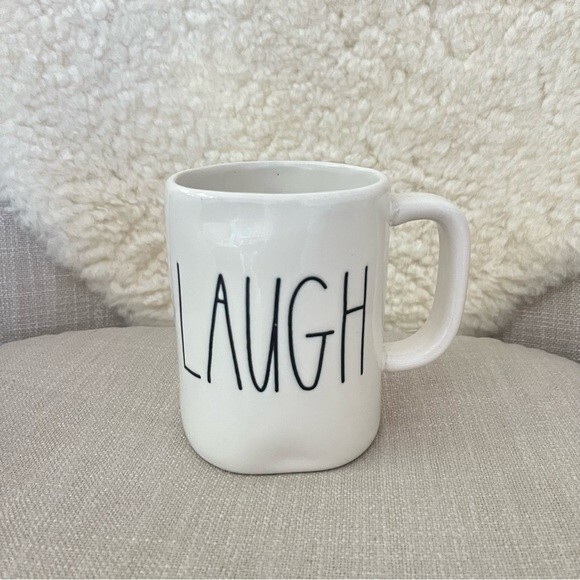 Rae Dunn LAUGH Mug 12oz - Picture 1 of 2